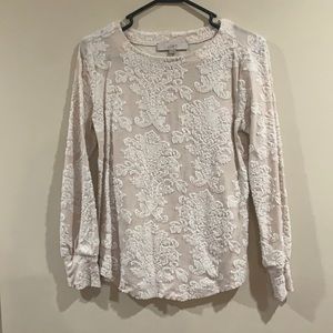 Cream Loft top